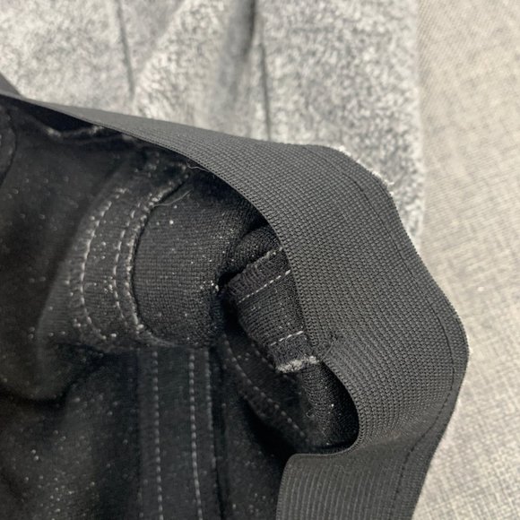 Loft Gray Fleece Mini Skirt Elastic Waist XSP Above Knee Soft‎ Comfort - Picture 7 of 13